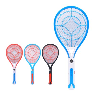 Rechargeable mosquito bat racket swatter Bee Bug Zapper Electronic Fly Swatter Mosquito Killer with led light