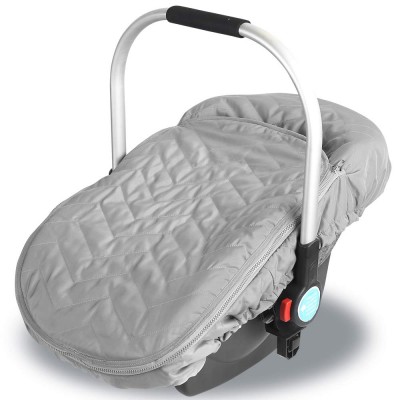 Infant Car Seat Cover:Infant Carrier Winter Canopy Keeping Your Baby Warm in Cold Weather for Babies(0-6 Months)