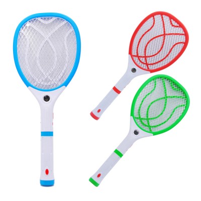 new 3 Layers mosquito killer swatter rechargeable electric battery mosquito swatter racket bat with LED light